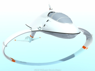 Illustration for article titled Uber Hydrofoil Design Concept Aims to Replace Business Jets